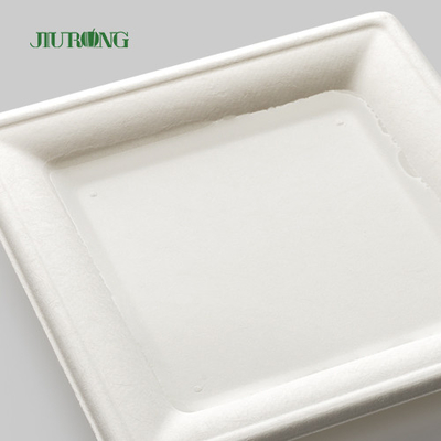 Biodegradable устранимая бумажная тарелка Kraft для печати партии оптовой изготовленной на заказ