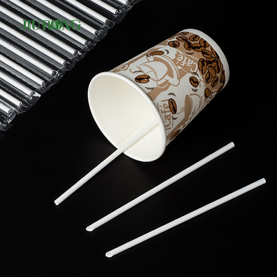 Многоразовые соломы 8mm Kraft бумажные Boba для кофе сока