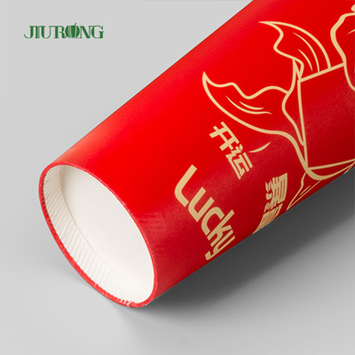 Biodegradable рифленый бумажный стаканчик пульсации 16oz с крышкой PLA
