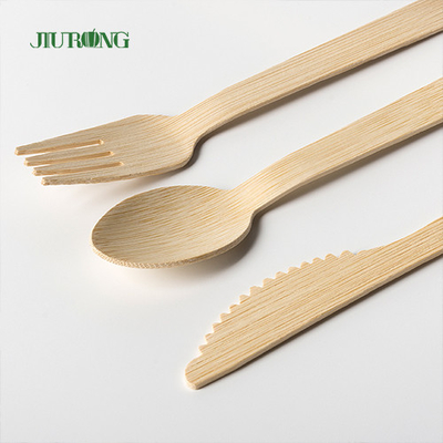 Набор Flatwar Cutleri ложки вилки ножа Biodegradable бамбукового Tableware Dispos деревянный
