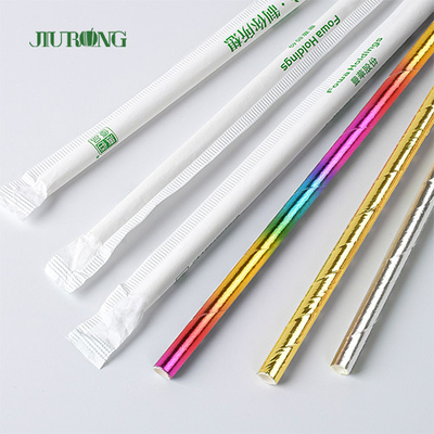 солома 6mm 8mm 12mm Compostable выпивая индивидуально создала программу-оболочку PLA Biodegradable