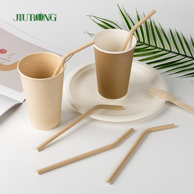 солома длины 135mm Biodegradable бумажная для выпивая напитка