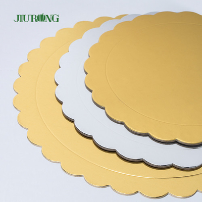 Золотой Biodegradable устранимый дюйм держателя 12-14 доски торта