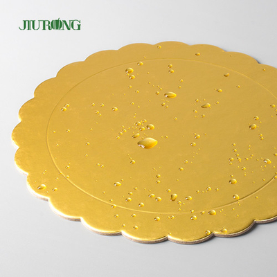 Золотой Biodegradable устранимый дюйм держателя 12-14 доски торта