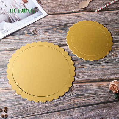 Золотой Biodegradable устранимый дюйм держателя 12-14 доски торта