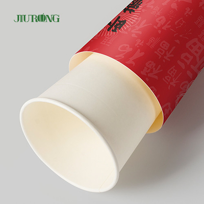 Браун гофрировал Biodegradable бумажные стаканчики для горячего кофе напитка