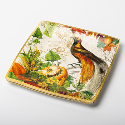 Набор Tableware блюда поставок партии праздника бумажных тарелок Eco дружелюбный небольшой квадратный