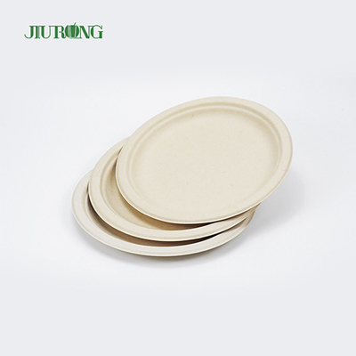 Плиты багассы сахарного тростника суш Biodegradable повторно использовали 155mm Jiurong