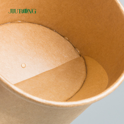 PE бумажного шара супа бумаги Kraft Biodegradable двойное покрыло